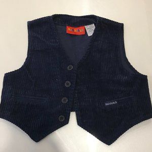 Toddler Cotton Corduroy Vest